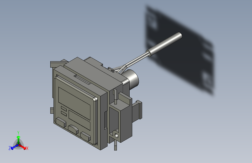 真空压力表组件