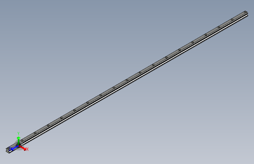 直线滑轨-HGH15CA-R1090-H孔位均分单边5-上银