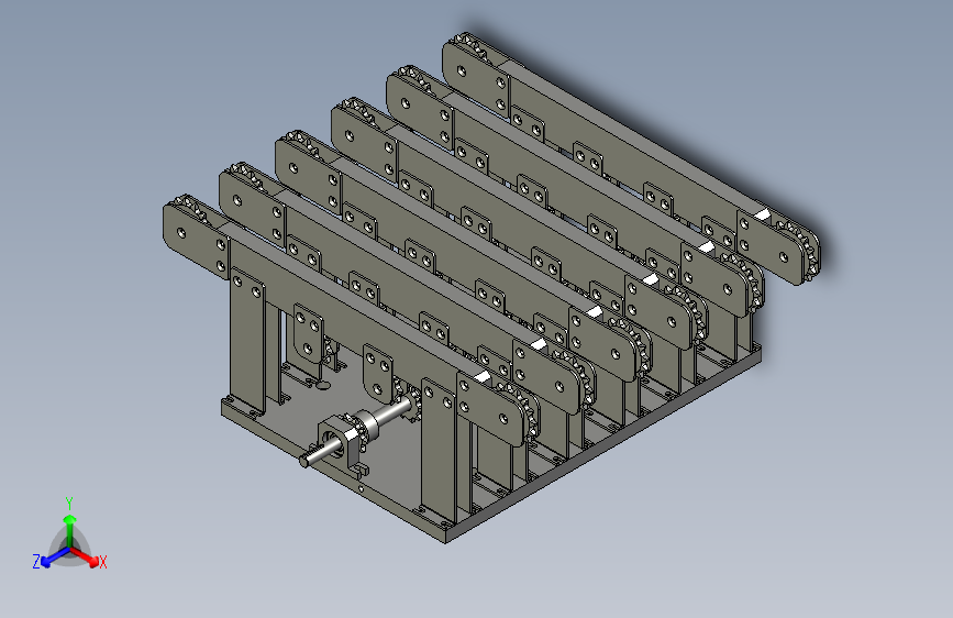 转移链条线装配