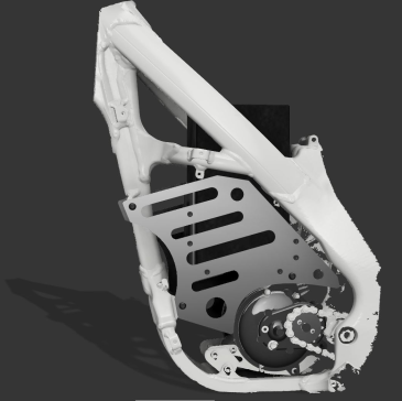 本田2007 CRF250R 电动越野摩托车转换电池架