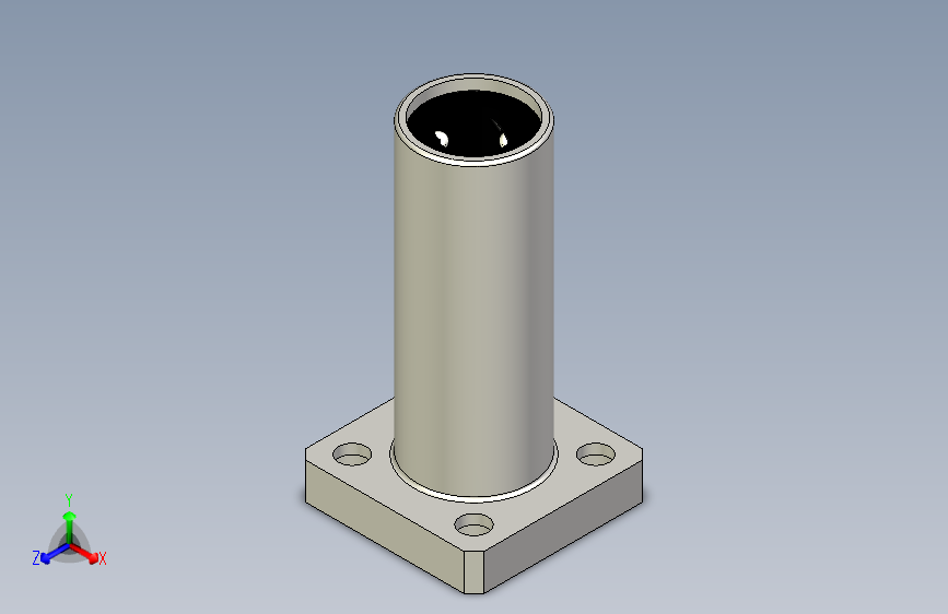 法兰线性轴承型号 _ LMK8UU__内径 _ 8mm__外径 _ 15mm型号 _ LMK10UU