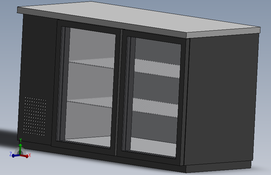 冰箱下柜 型号 ABBC-58__品牌 Asber