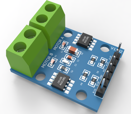 电机驱动器L9110S 800毫安（2电机）