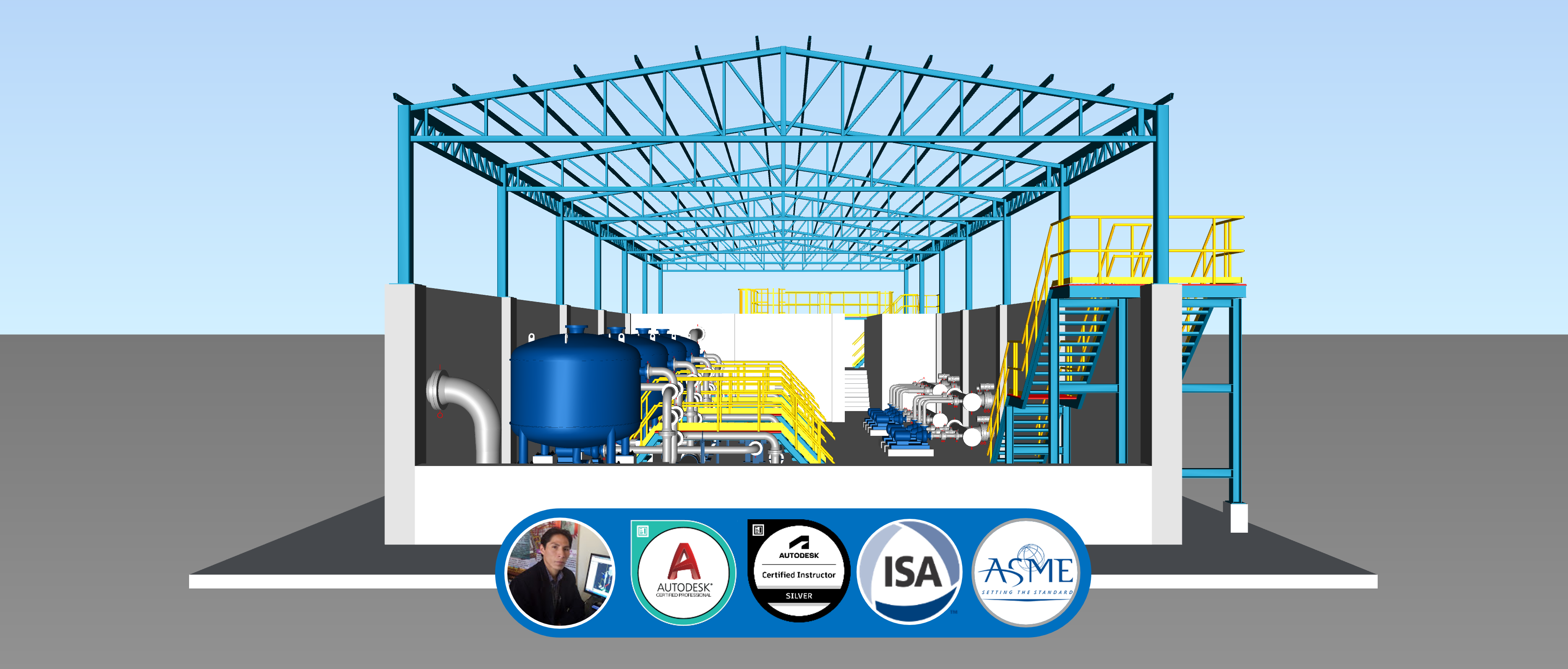 泵房-AutoCAD Plant 3D