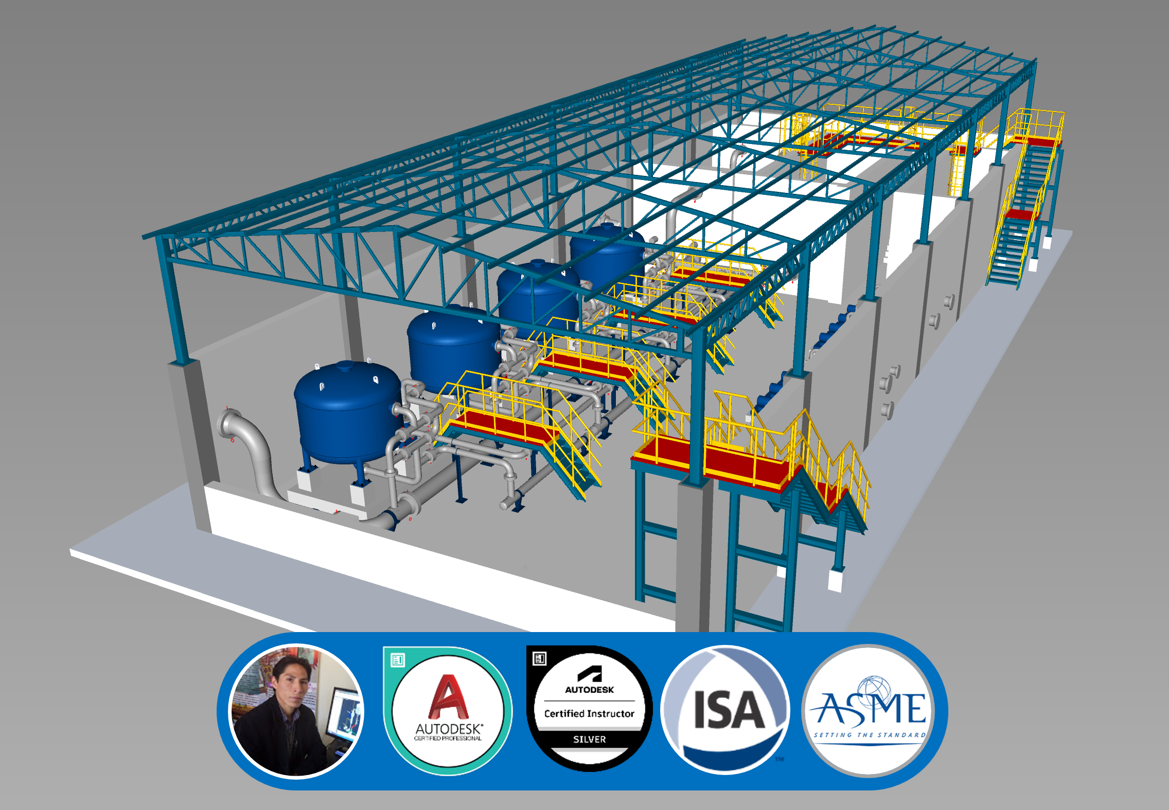 泵房-AutoCAD Plant 3D