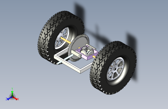 差速器模型及运动仿真