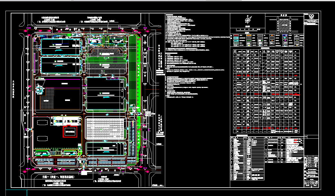 5G数字化工厂及科创研发大楼建设项目总平面布置图