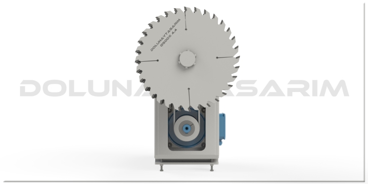 轴向自动厚度调节割草机头