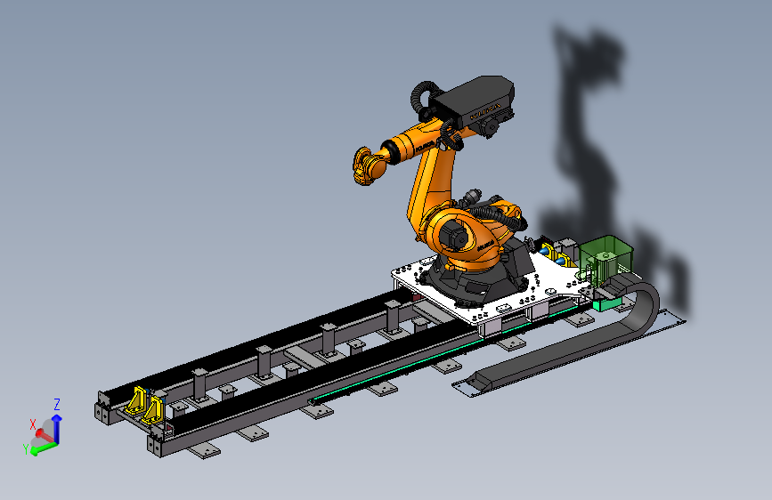 库卡机器人KR210(带地轨）