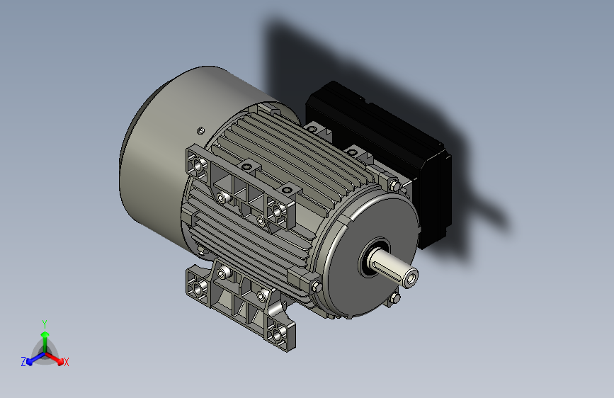 电机 3.7 千瓦 5 马力