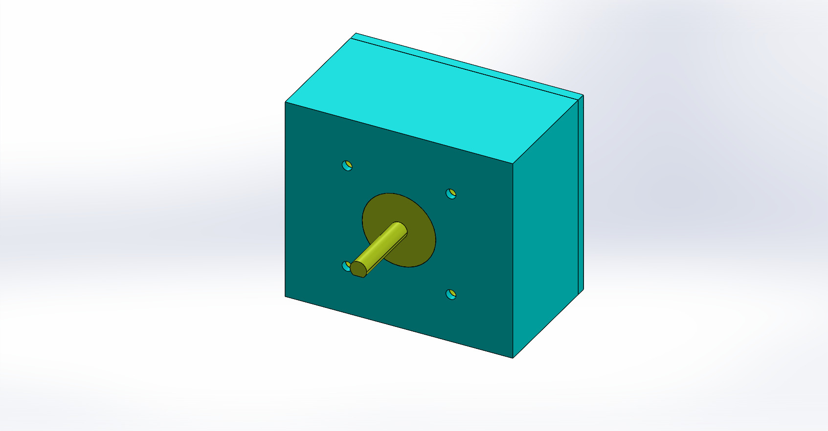 Nema 17 伺服电机和伺服电机盒