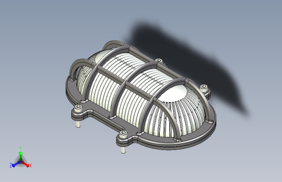 怀旧船灯   IGES STEP