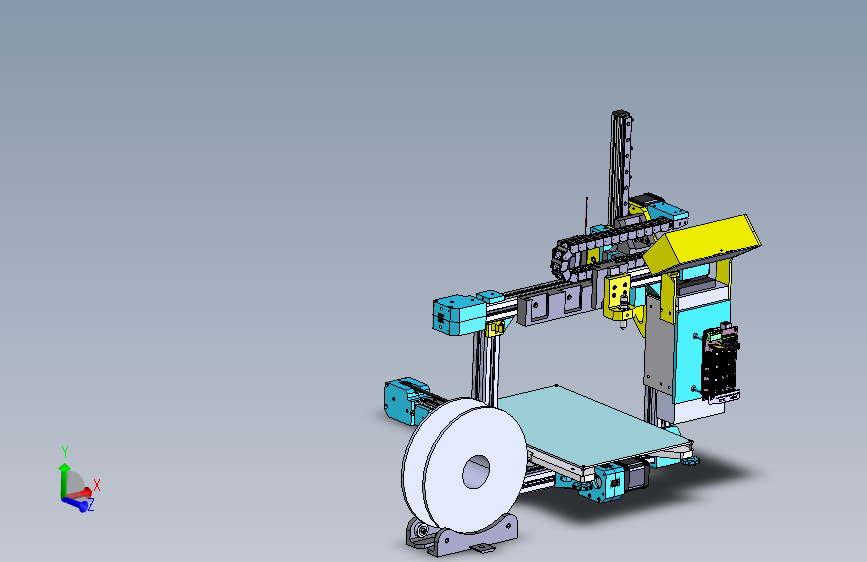 混合式3D打印机 STEP格式