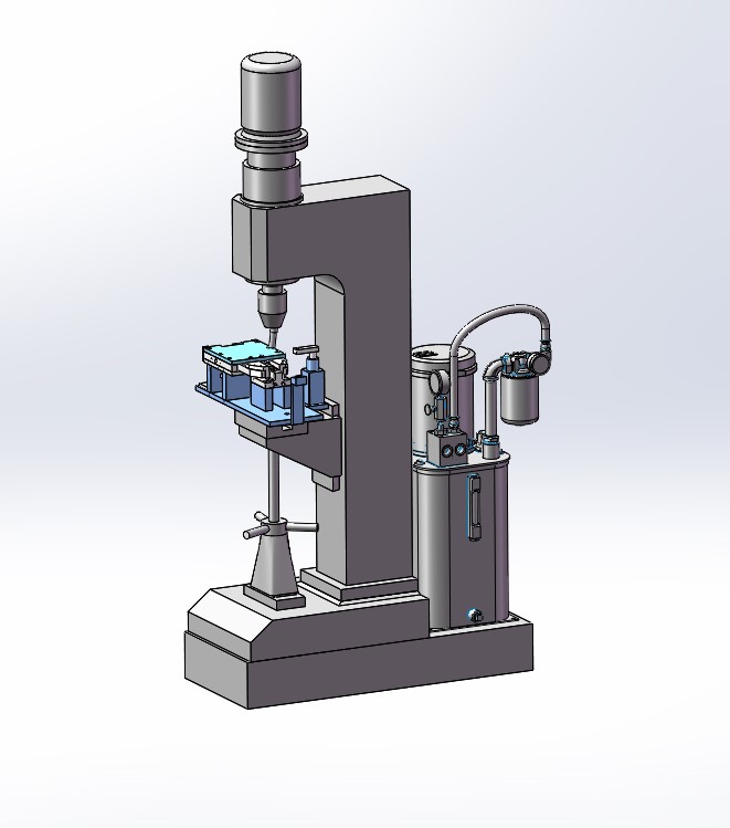 A3 铆接机和专用夹具总成