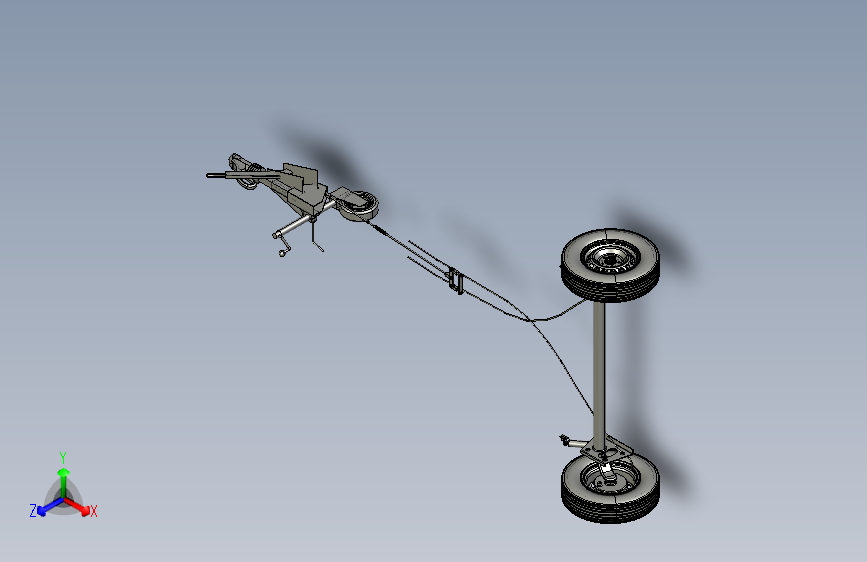 移动公共卫生间WC拖车