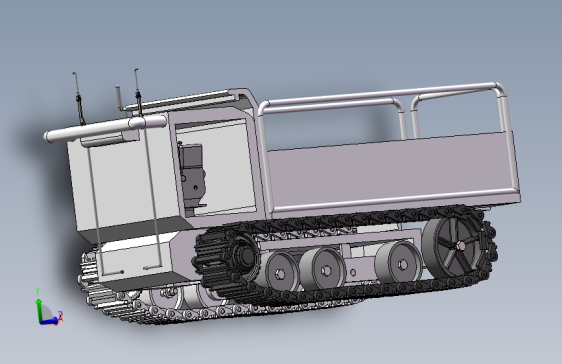 抗侧翻山地果园运输车的设计 - 副本 (2)