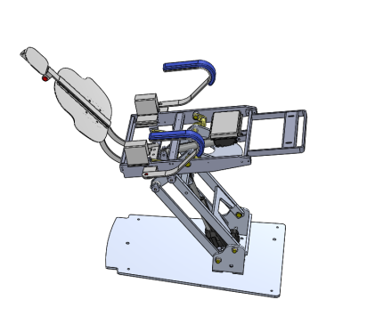 牙科椅机构 3D CAD 文件