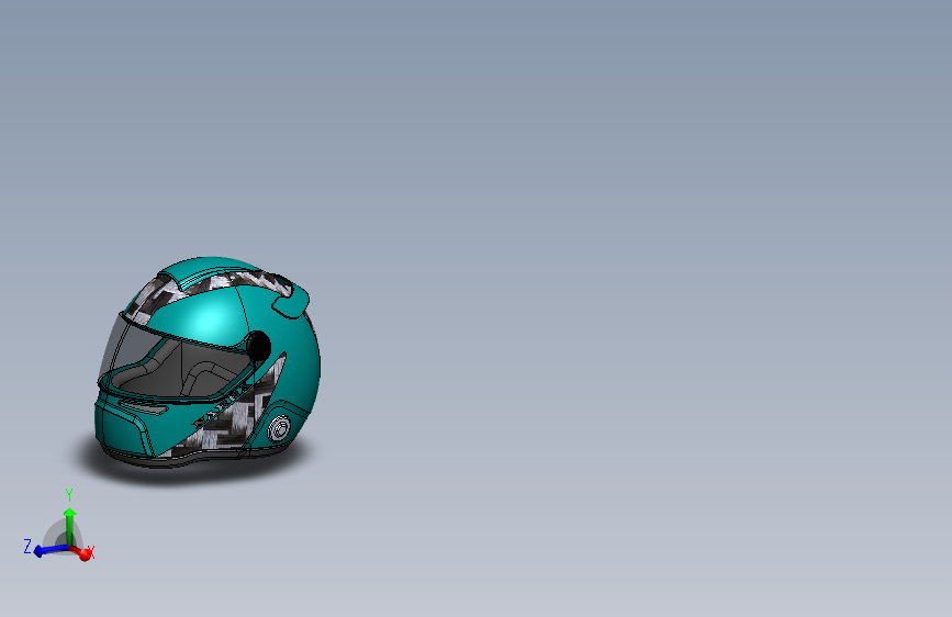 头盔模型