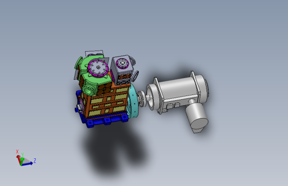 BOG压缩机三维建模11.11