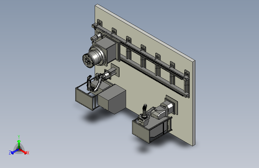 飞机轮毂机器人干冰自动流水线清洗工作站
