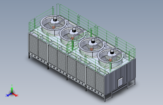 非标设计之冷却仪器（冷却塔）