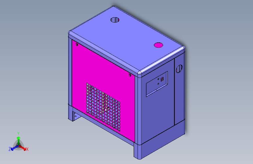 干燥机钣金外罩