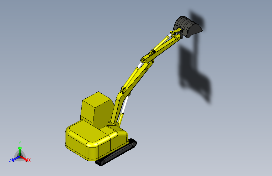 工程机械-挖土机整套