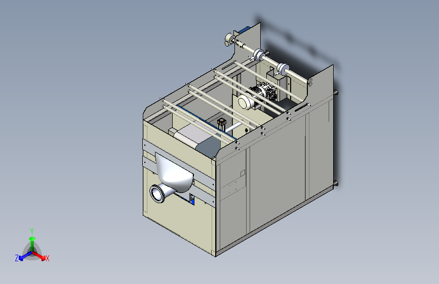 国外包装机模型