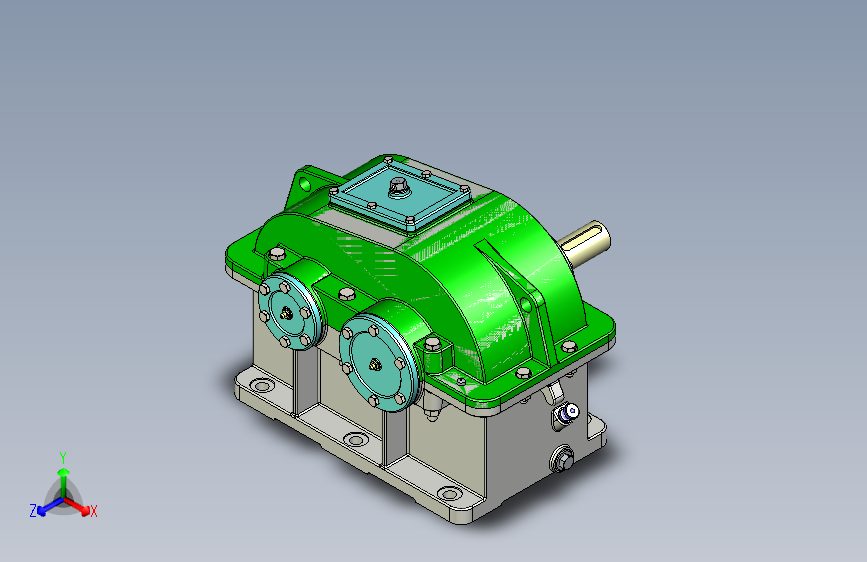 可叠加减速箱 变速器