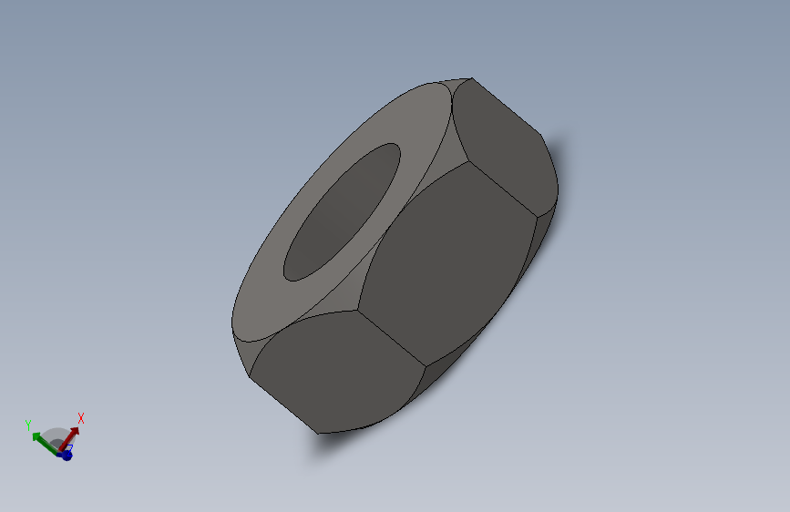 M8 六角形防松螺母