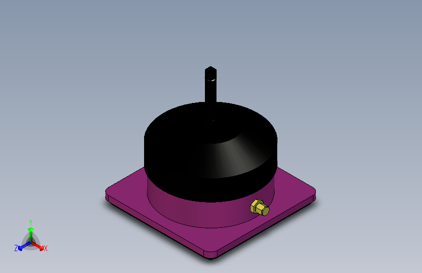 脚轮脚杯3D  WAP51-A160.x_t