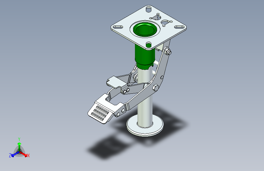 脚轮脚杯3D  WAP01-8.x_t