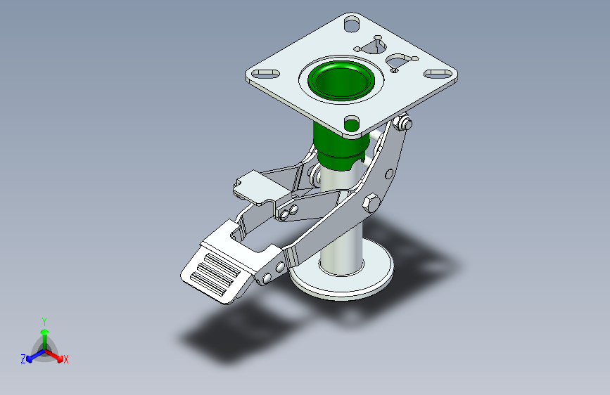 脚轮脚杯3D  WAP01-5.x_t