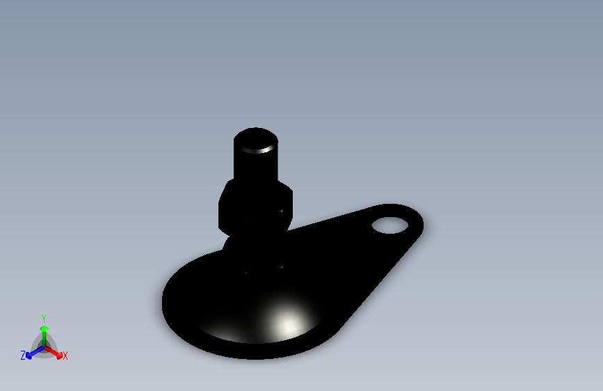 脚轮脚杯3D  WAN11-D115-M16-L50.x_t