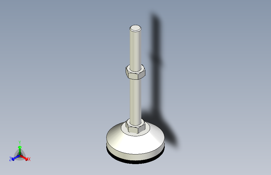 脚轮脚杯3D  WAM06-D100-M20-L200.x_t