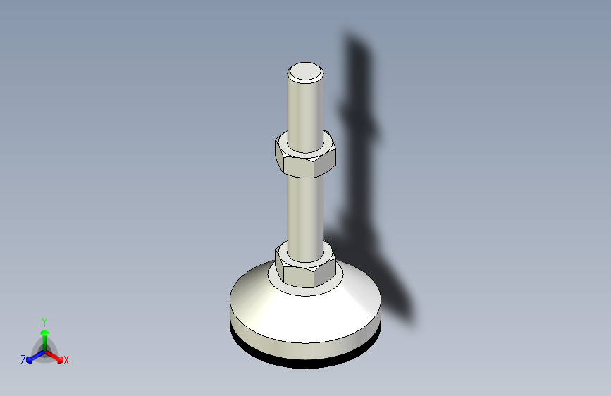 脚轮脚杯3D  WAM06-D100-M24-L150.x_t