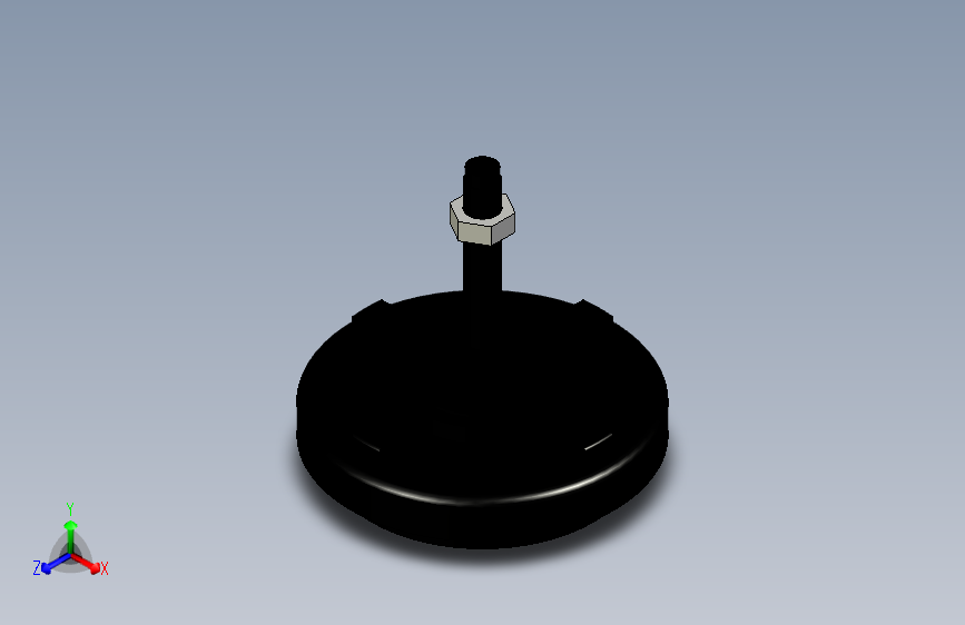 脚轮脚杯3D  WAM04-D190-M20-L100.x_t