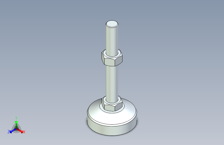 脚轮脚杯3D  WAL41-D80-M20-L150.x_t