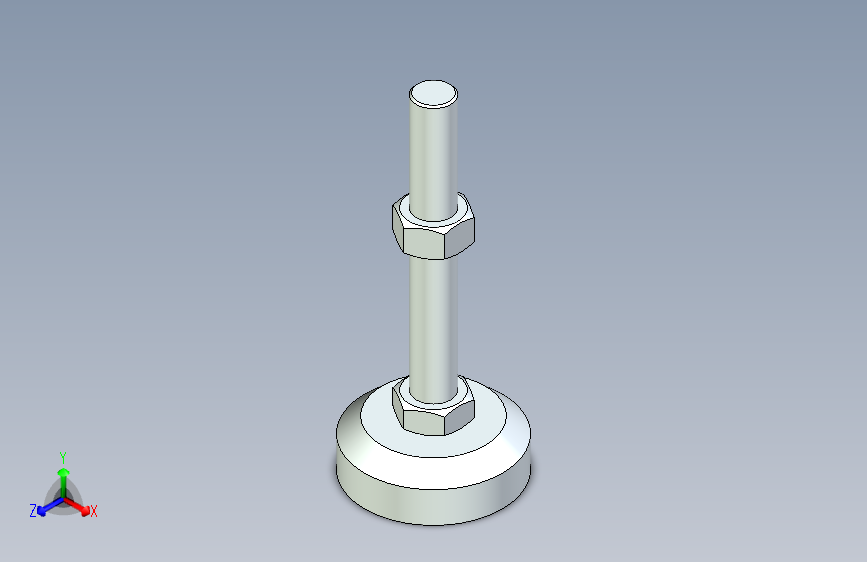 脚轮脚杯3D  WAL31-D80-M20-L150.x_t