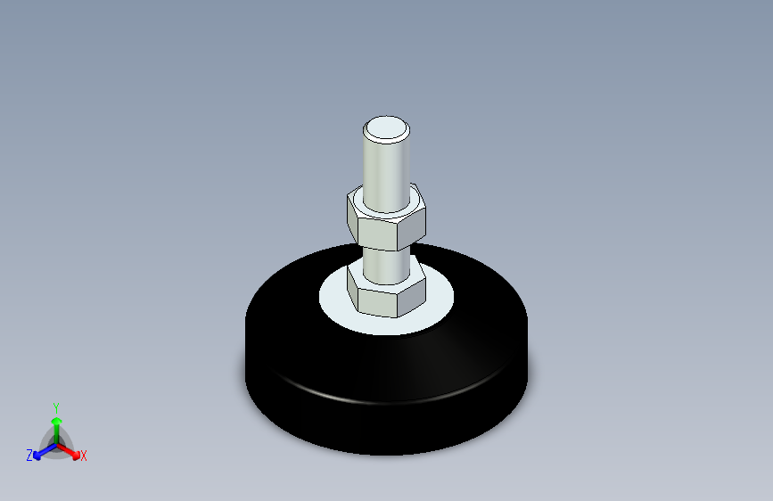 脚轮脚杯3D  WAL22-D120-M20-L75.x_t