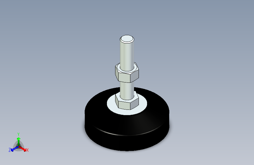 脚轮脚杯3D  WAL22-D120-M20-L100.x_t