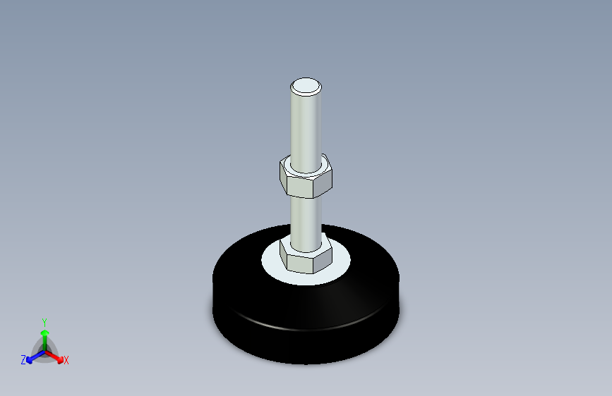 脚轮脚杯3D  WAL22-D120-M20-L125.x_t