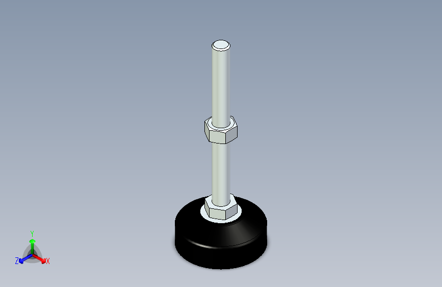 脚轮脚杯3D  WAL22-D60-M12-L125.x_t