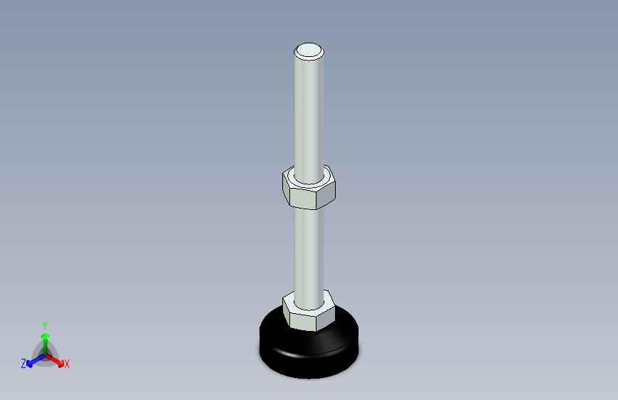 脚轮脚杯3D  WAL22-D40-M12-L125.x_t