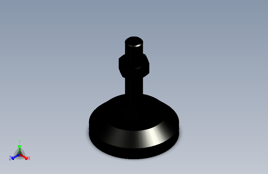 脚轮脚杯3D  WAL02-D120-M24-L100.x_t