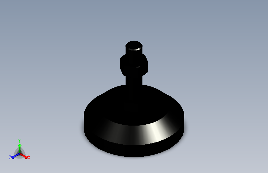 脚轮脚杯3D  WAL02-D120-M20-L75.x_t