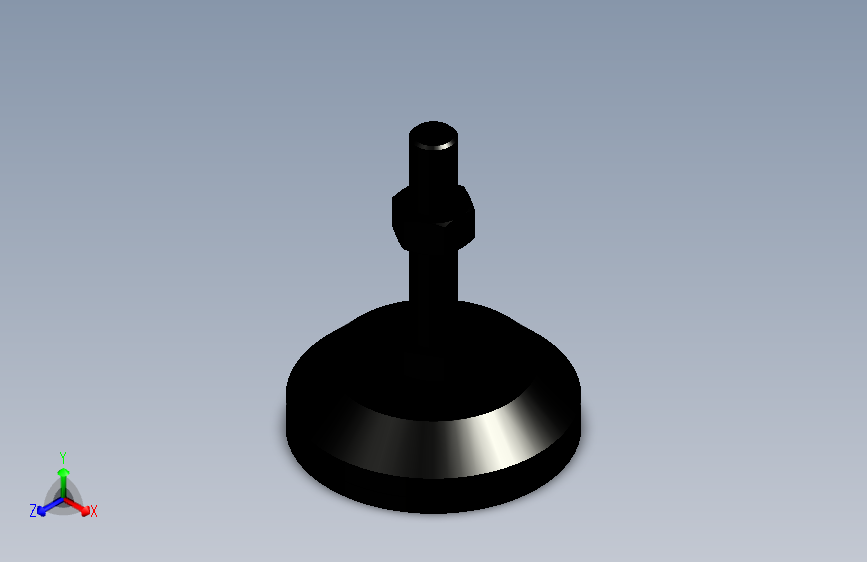 脚轮脚杯3D  WAL02-D120-M20-L100.x_t