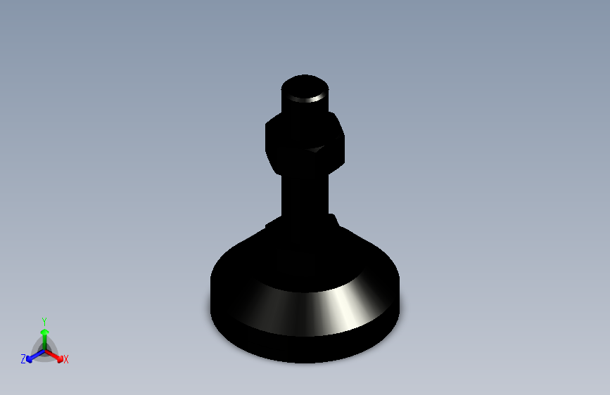 脚轮脚杯3D  WAL02-D80-M20-L75.x_t