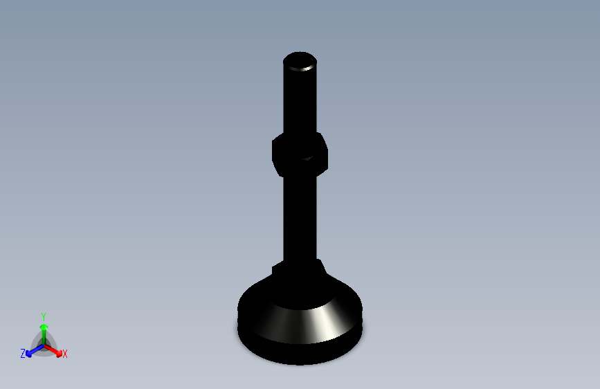 脚轮脚杯3D  WAL02-D60-M16-L125.x_t