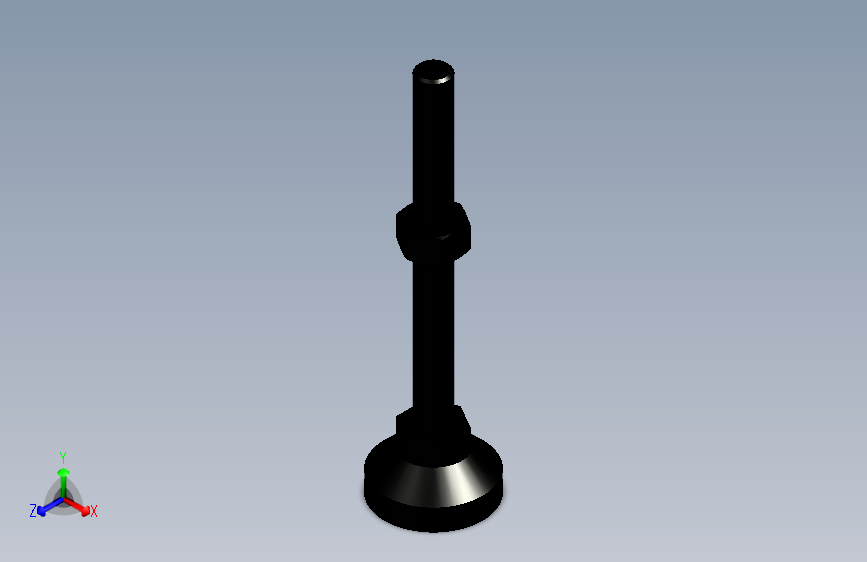 脚轮脚杯3D  WAL02-D40-M12-L125.x_t